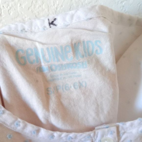 Bundle of 2 little girl's blouses size 6/6x - Picture 10 of 11